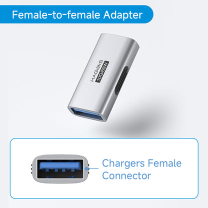 USB 3.2 90° Multi-Angle Adapter – 10Gbps 60W