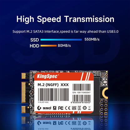 KingSpec M.2 SATA SSD 2242 NGFF