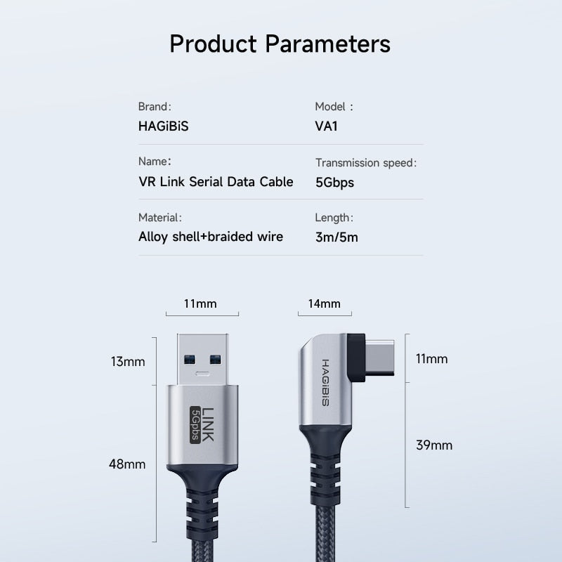 VR Link Serial Data Cable
