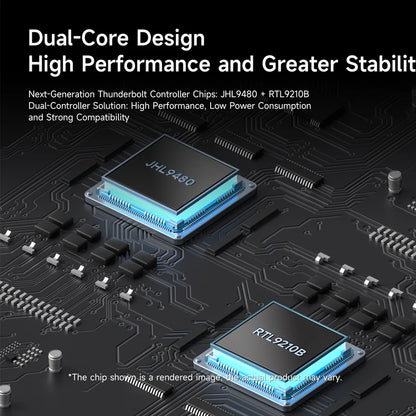 Hagibis Thunderbolt 5 M.2 NVMe SSD Enclosure 80Gbps