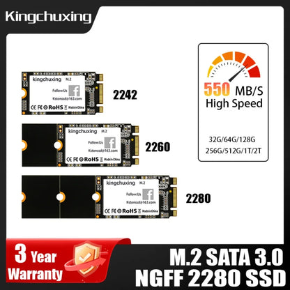 Kingchuxing M.2 SATA SSD NGFF 2242/2260/2280