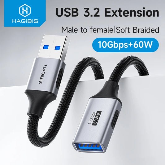 USB 3.2 Extension Cable USB A Male to Female