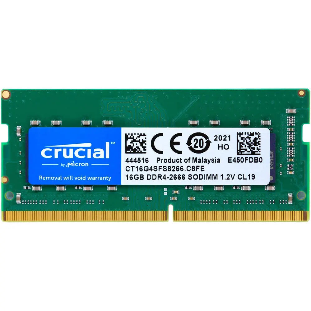 Crucial DDR4 SODIMM Laptop Memory 3200MHz