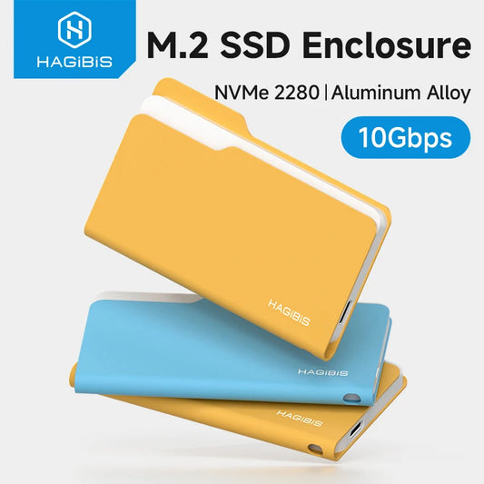 Aluminum NVMe M.2 SSD Enclosure – USB 3.2 Gen 2 (10Gbps)