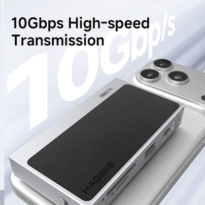 Hagibis 4-in-1 M.2 NVMe SSD Enclosure & Card Reader