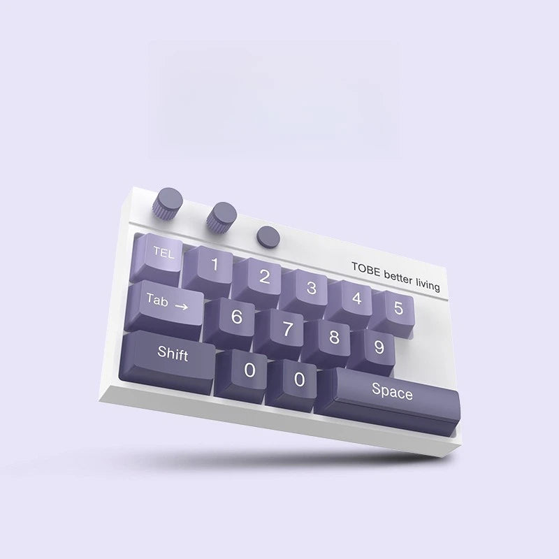 Mechanical Keyboard Style Temporary Parking Number Plate