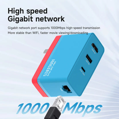 Switch TV Dock Charger GaN 65W