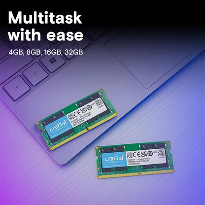Crucial DDR4 SODIMM Laptop Memory 3200MHz