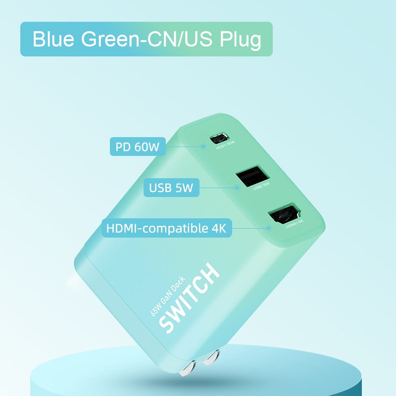 GaN Charger for Switch Hagibis
