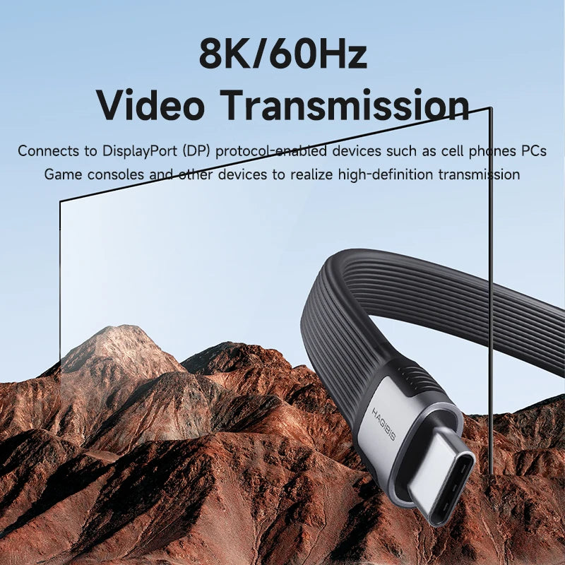 USB-C Charger Cable Portable Keychain Hagibis