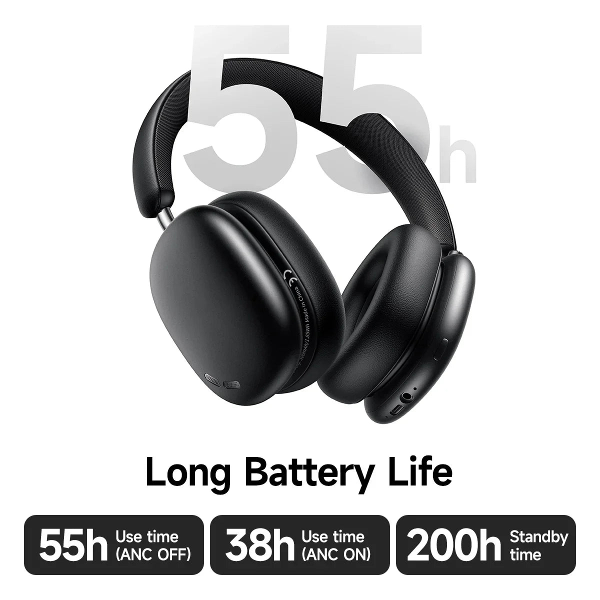 HOCO W63 ANC Wireless Headphones with App Control