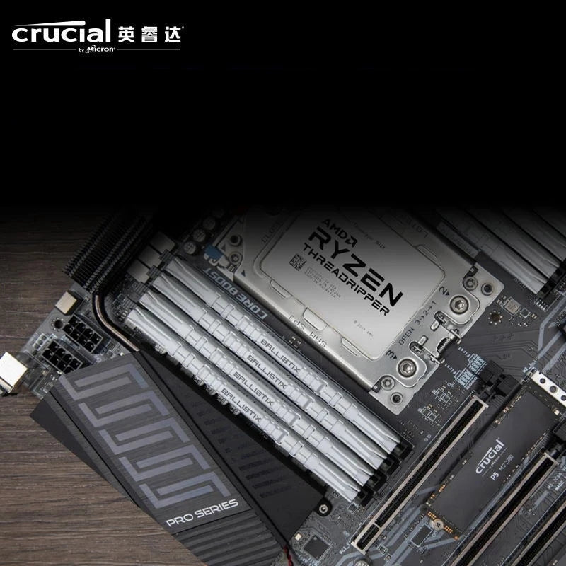 Crucial Ballistix DDR4 Desktop Gaming Memory 3200MHz
