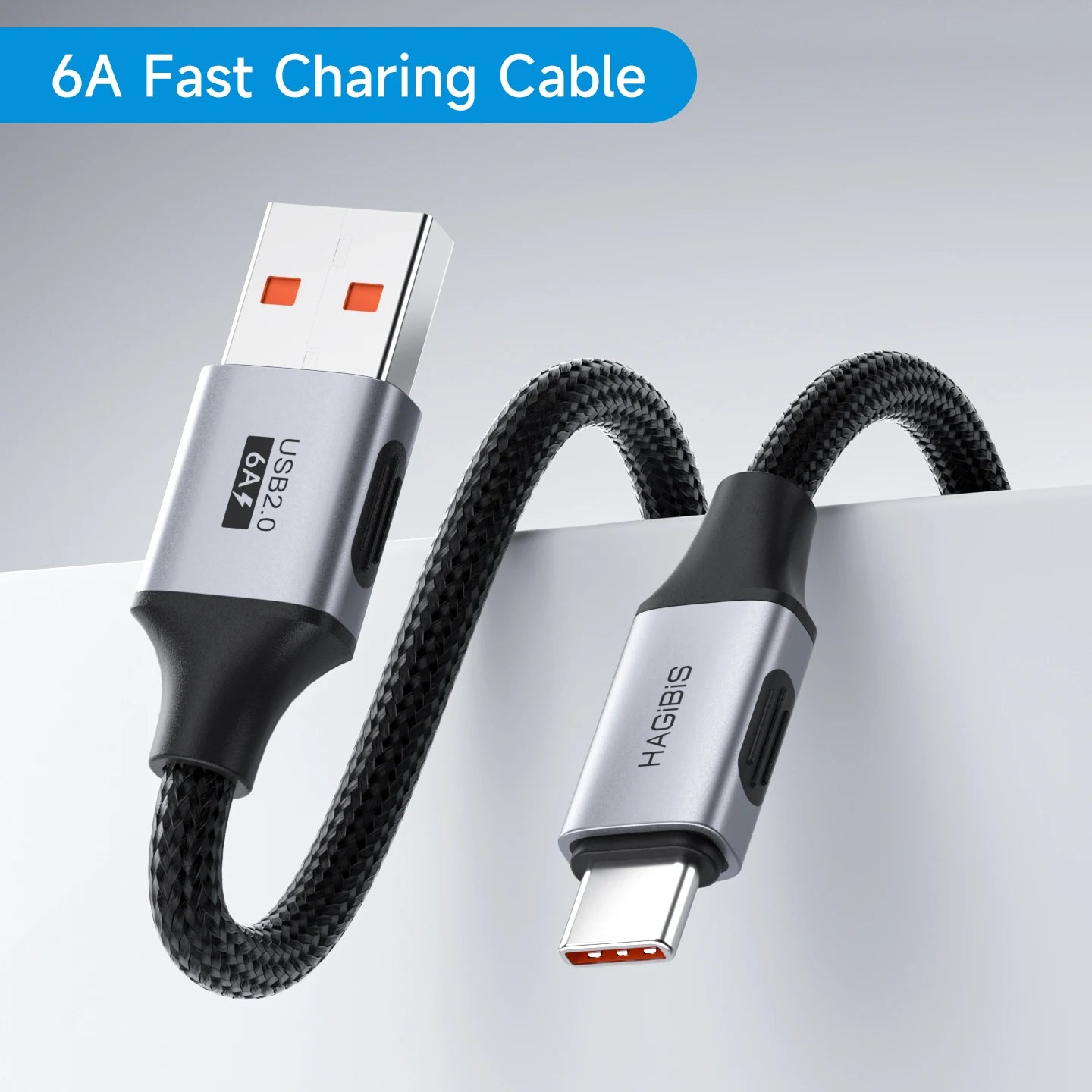 USB-A to USB-C Ultra-Soft Cable CarPlay