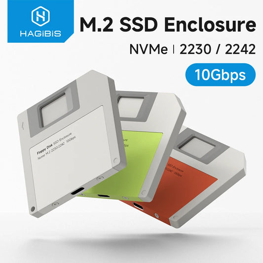 Hagibis M.2 NVMe SSD Enclosure USB 3.2 Gen 2 (10Gbps)