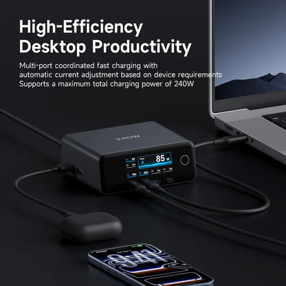 Hagibis 240W Smart Display Charging Station