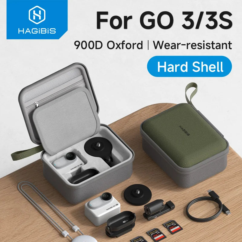 Hagibis Hard Shell Carrying Case for Insta360 GO 3/3S