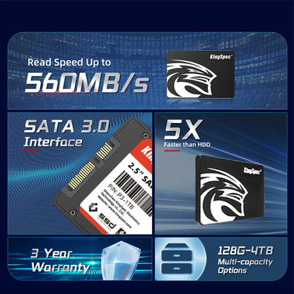 KingSpec 2.5-inch SATA III Internal SSD 6Gbps