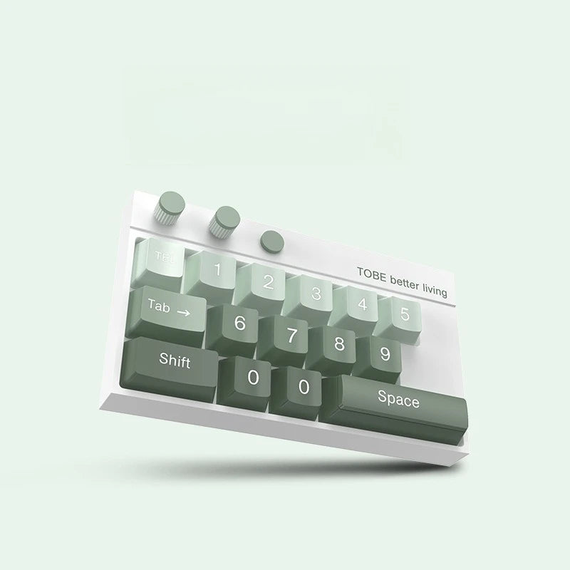 Mechanical Keyboard Style Temporary Parking Number Plate