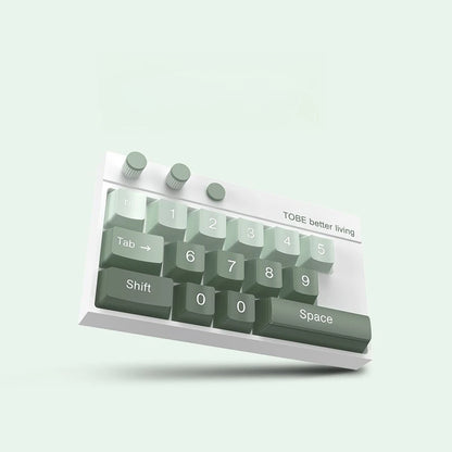 Mechanical Keyboard Style Temporary Parking Number Plate