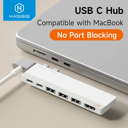 Hagibis USB-C Hub with 4K HDMI for MacBook