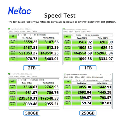Netac NV3000 NVMe SSD M.2 2280