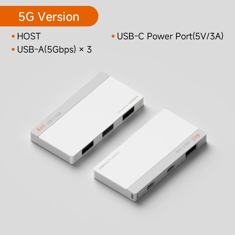 Hagibis Ultra-Slim Card-Style USB-C Hub