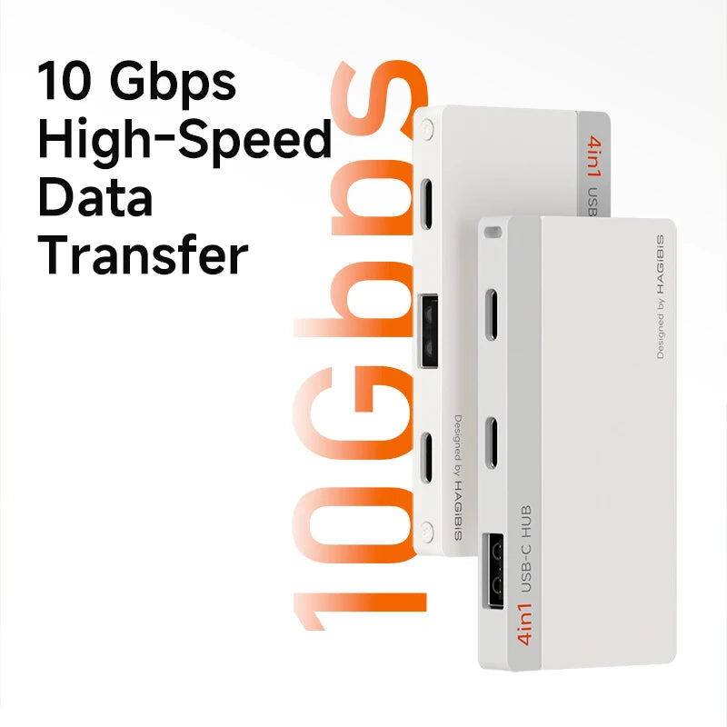 Hagibis Ultra-Slim Card-Style USB-C Hub