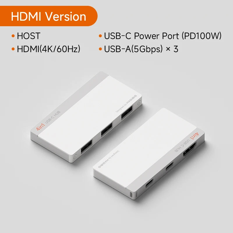 Hagibis Ultra-Slim Card-Style USB-C Hub