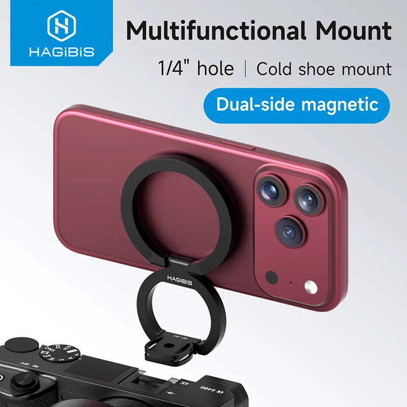Hagibis Magnetic MagSafe Phone Tripod Mount