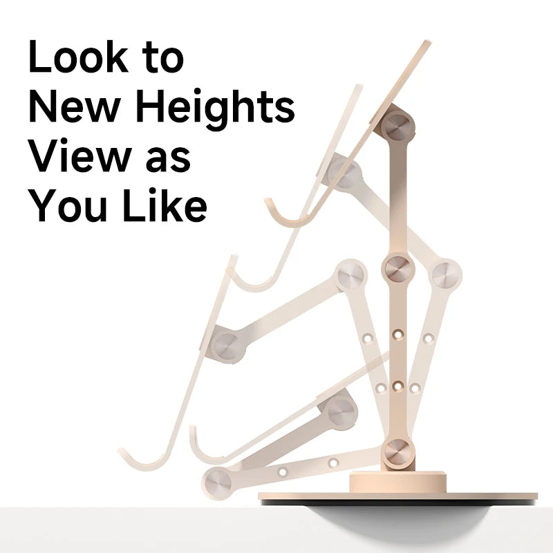 360° Folding Stand with Stable Base – Triple Axis Rotation