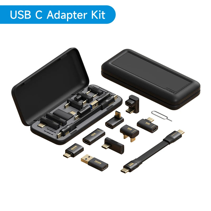 Hagibis 10-in-1 USB-C Adapter Kit with Storage Case