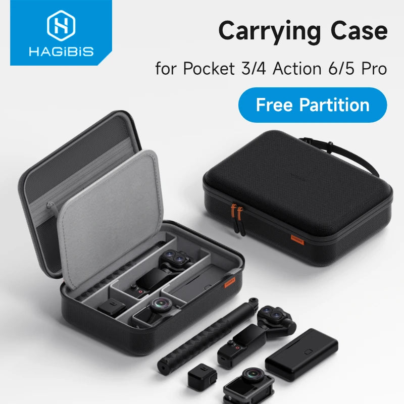 Hagibis Protective Carrying Case for DJI Osmo Pocket & Action