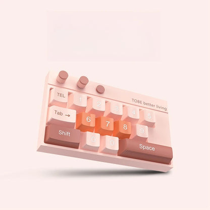 Mechanical Keyboard Style Temporary Parking Number Plate