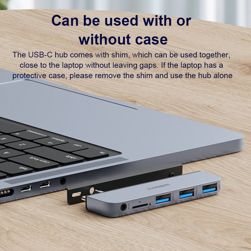 Multifunctional USB C Hub for Macbook Pro HAGIBIS