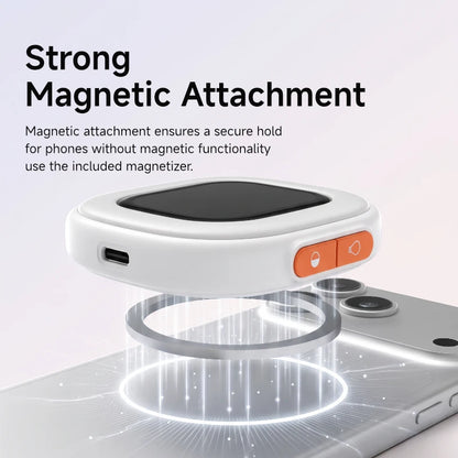 Hagibis Magnetic Selfie Monitor with LED Fill Light