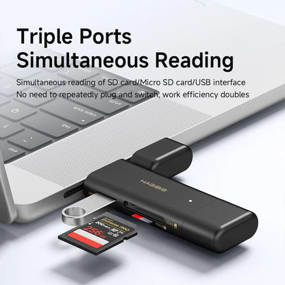 Hagibis 3-in-1 High-Speed SD 4.0 Card Reader
