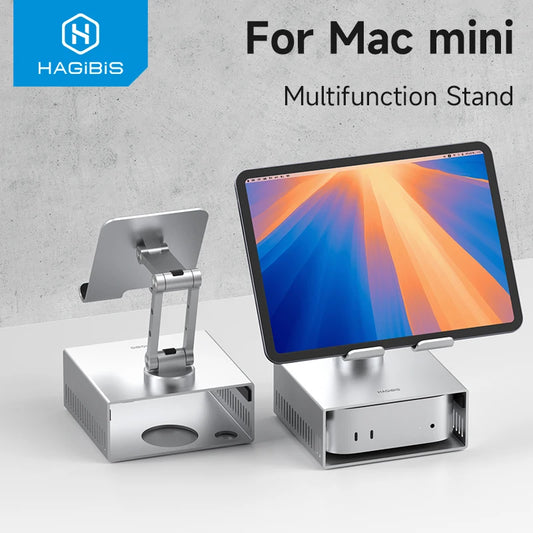 Mac mini M4 Stand with iPad Stand