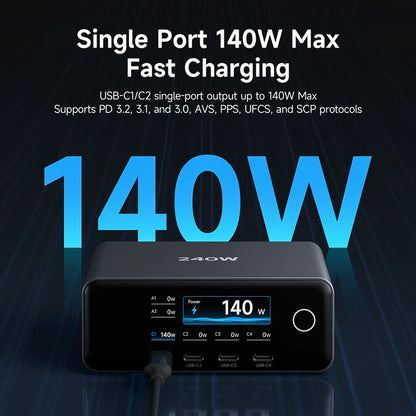 Hagibis 240W Smart Display Charging Station