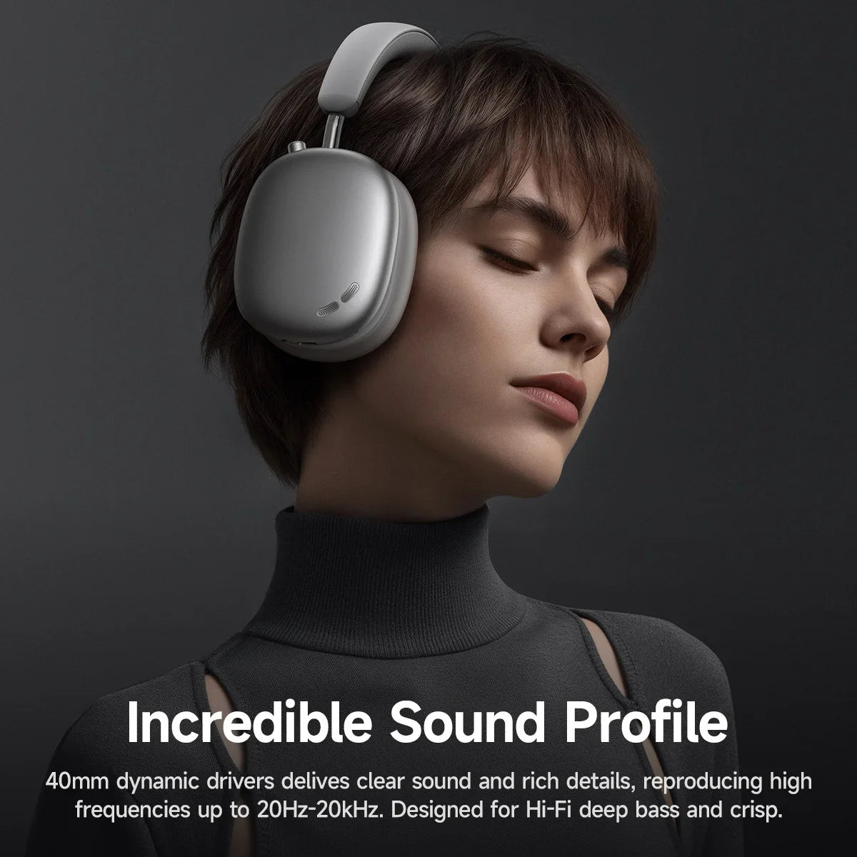 HOCO W63 ANC Wireless Headphones with App Control