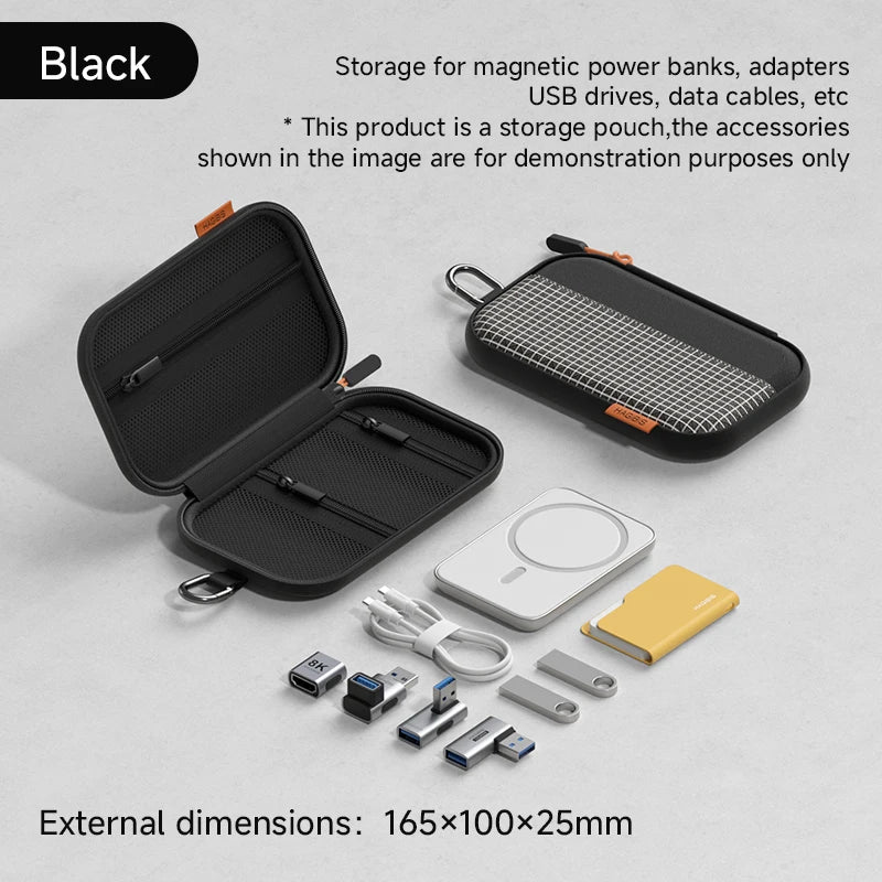 Hagibis Portable Tech Accessories Organizer Pouch