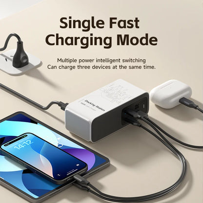 100W GaN Charger with Docking Station