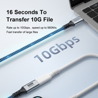 USB C Extension Cable USB 3.2 Gen2 Male to Female HAGIBIS
