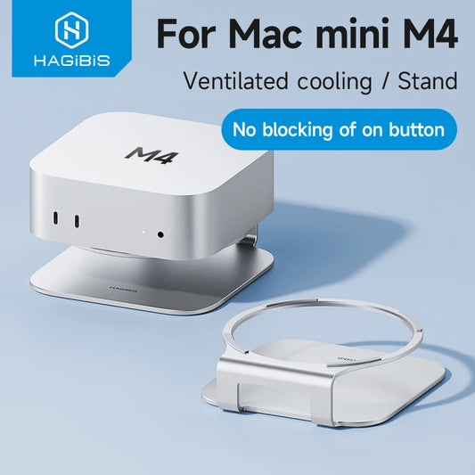 Aluminum Alloy Holder for Mac mini M4 & M4 Pro