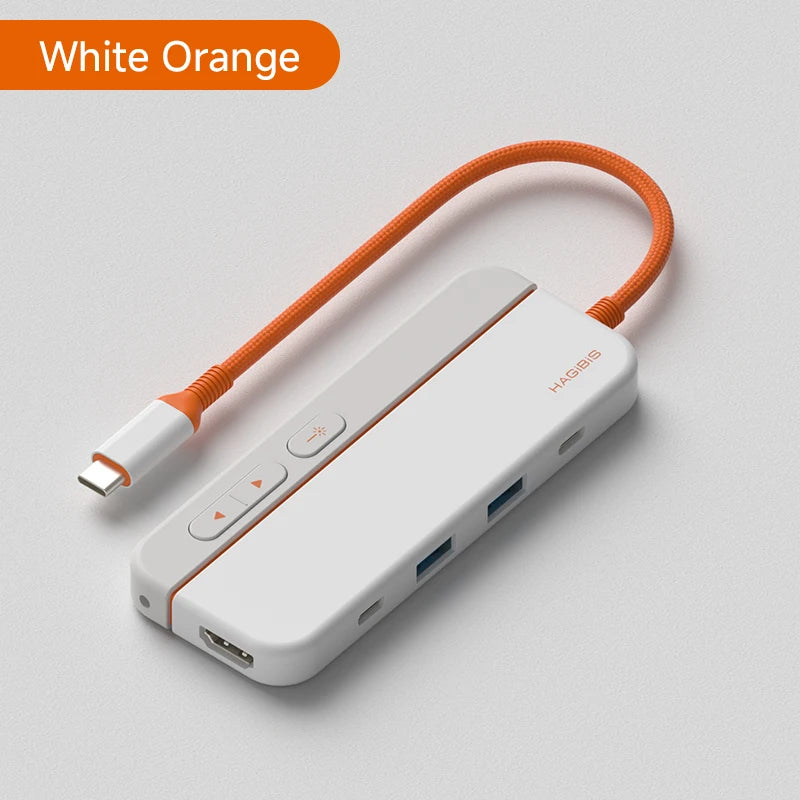 Hagibis Wireless Presenter USB-C Hub 4K 60Hz 100W