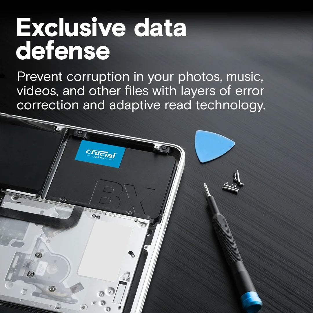 Crucial MX500 SATA III 2.5” Internal SSD