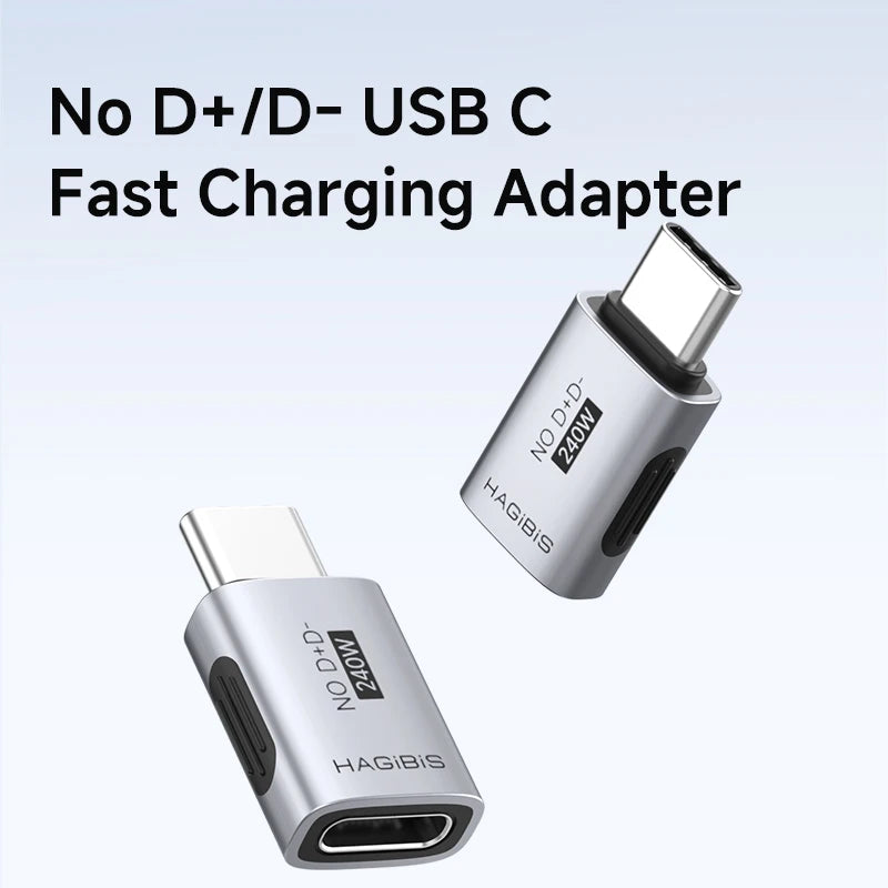 Hagibis USB-C Data Blocker Adapter 240W
