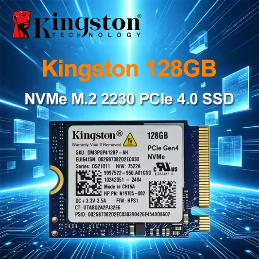 Kingston NVMe M.2 2230 PCIe 4.0 SSD 128GB