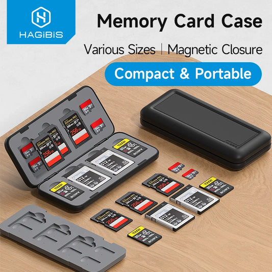 Hagibis Memory Card Storage Case