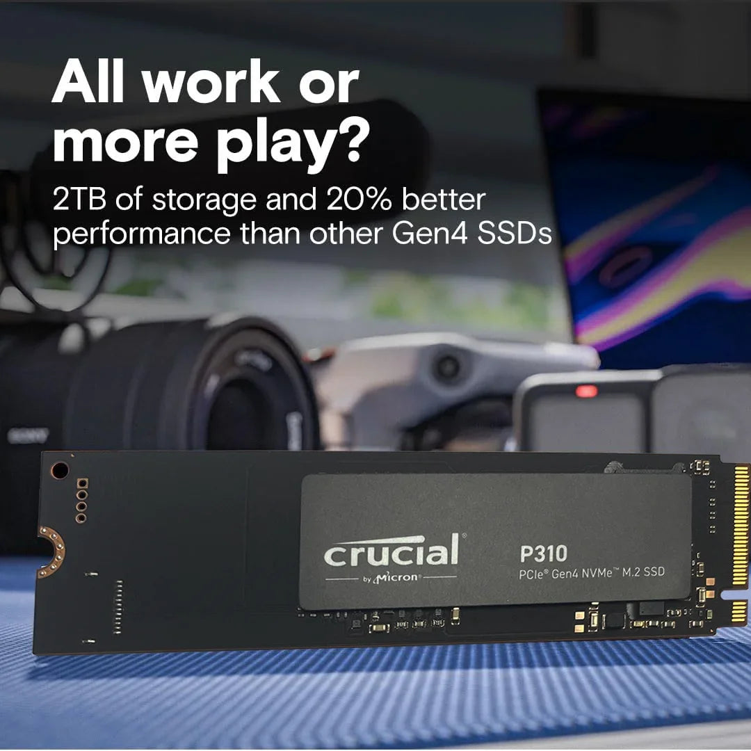 Crucial P310 SSD NVMe M.2 2280 PCIe 4.0