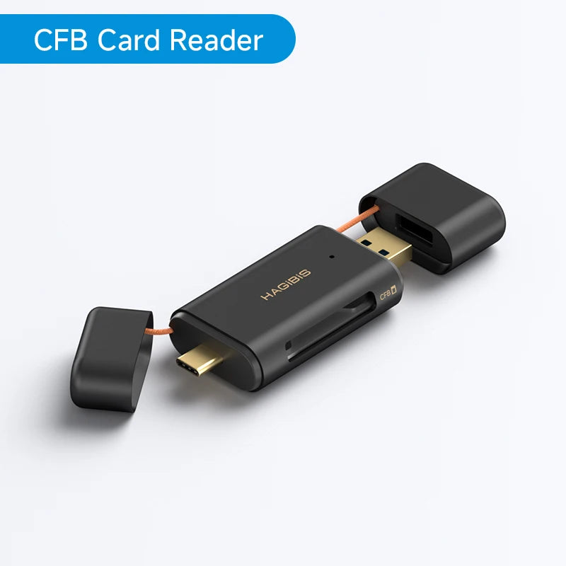 Hagibis 3-in-1 High-Speed SD 4.0 Card Reader